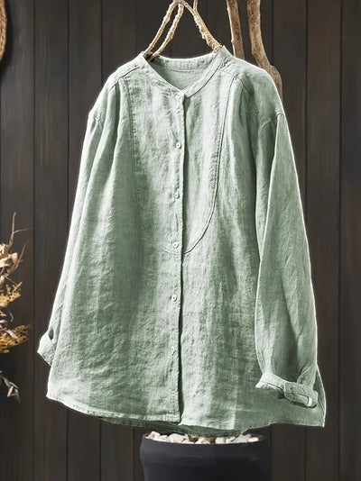 Camisas de Algodón y Lino para Mujeres