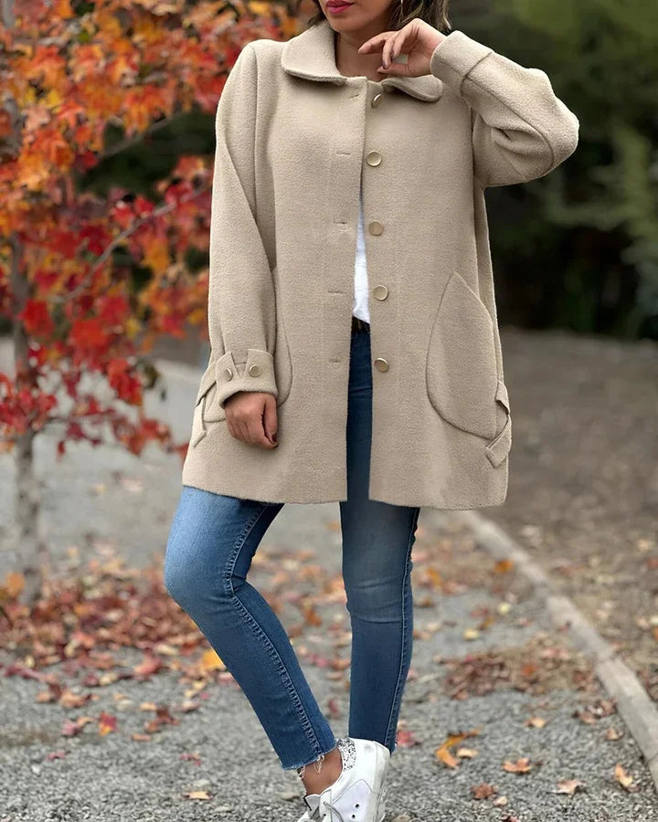 Chaqueta Mujer Otoño Informal Acolchada - Moda Chic