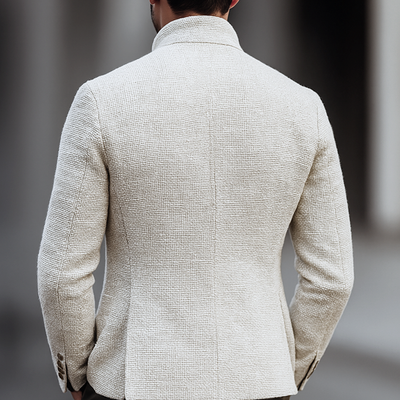 Chaqueta Hombre Tweed Clásica – Chic, Confort y Estilo