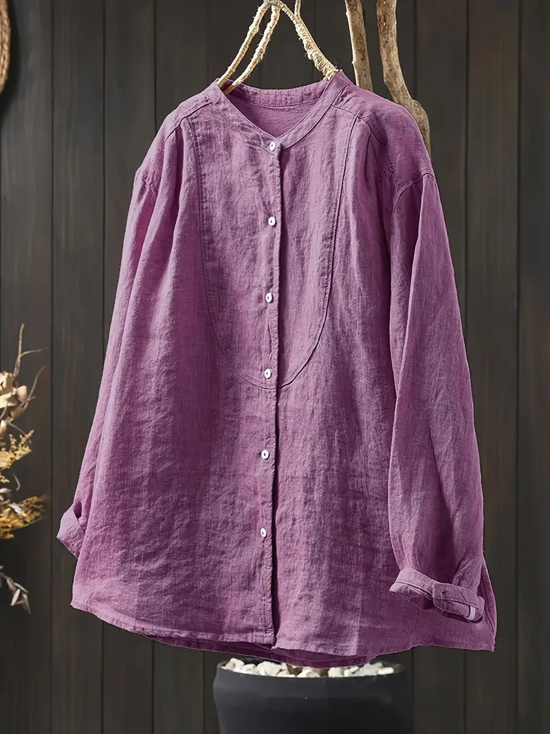 Camisas de Algodón y Lino para Mujeres