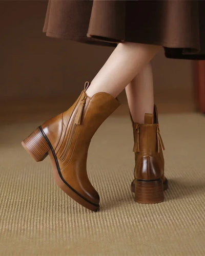 Botines de Cuero Elegantes