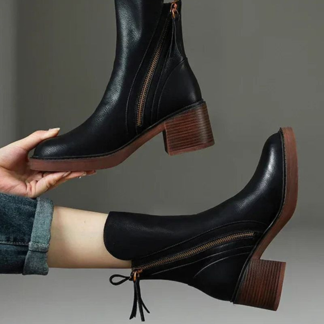 Botines de Cuero Elegantes