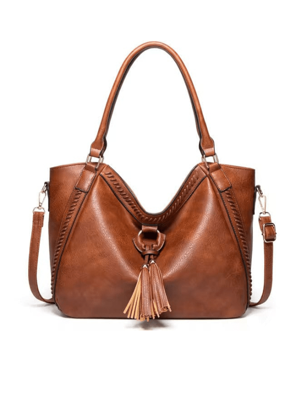 Bolso tote de cuero elegante