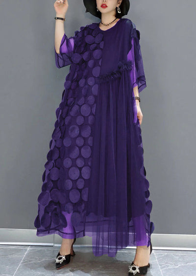 Vestido de fiesta tul asimétrico