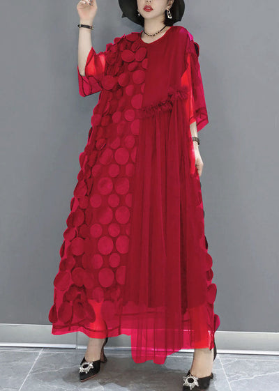 Vestido de fiesta tul asimétrico
