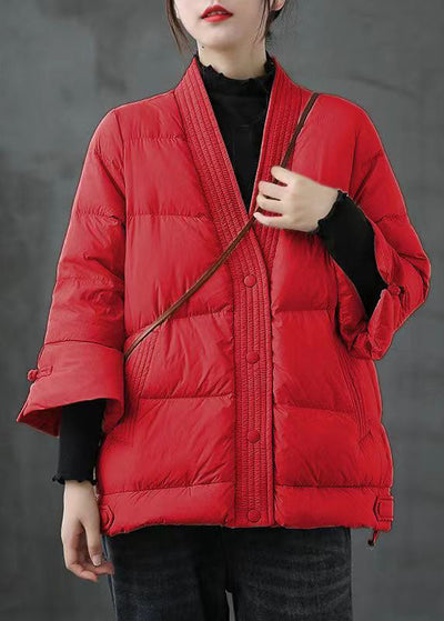 Chaqueta acolchada elegante con botones