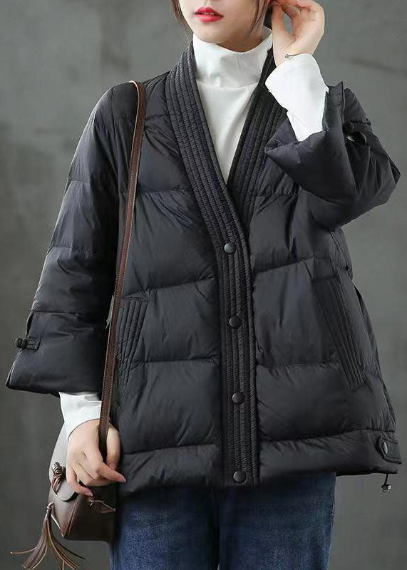 Chaqueta acolchada elegante con botones