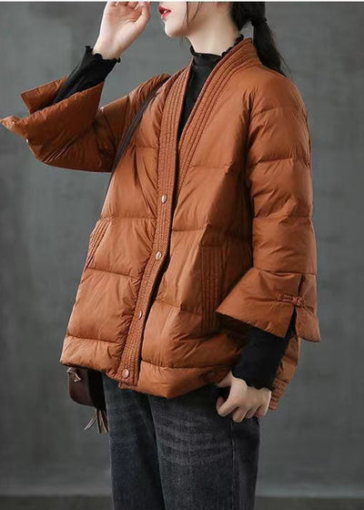 Chaqueta acolchada elegante con botones