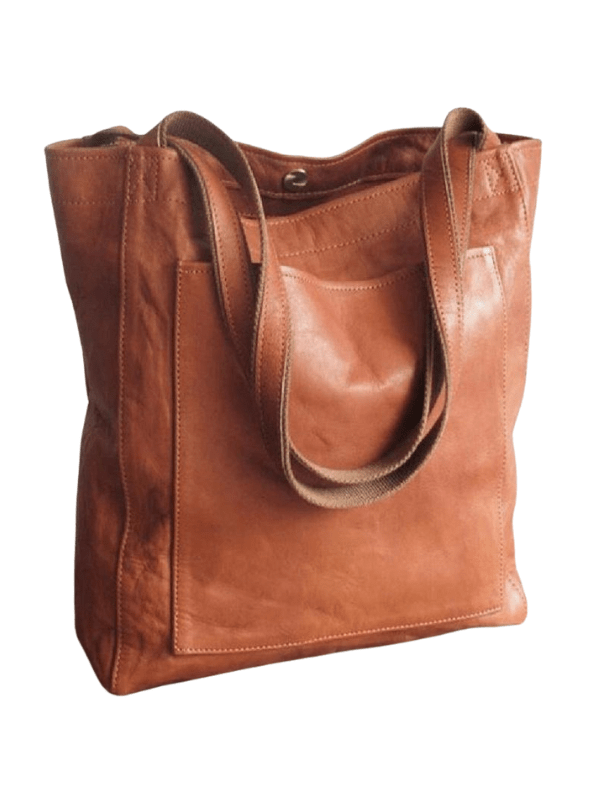 Bolso tote de cuero clásico