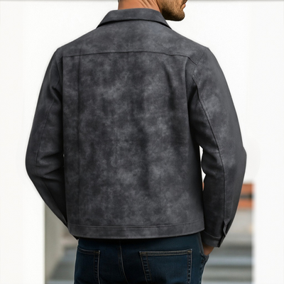 Chaqueta de Similcuero para Hombre – Elegancia Moderna y Duradera