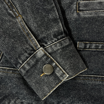 Chaqueta de Jeans Vintage Hombre Slim Fit – Moda con Cuello de Béisbol