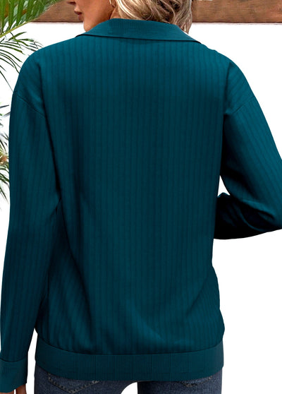 Sudadera de manga larga con estampado tribal y cremallera