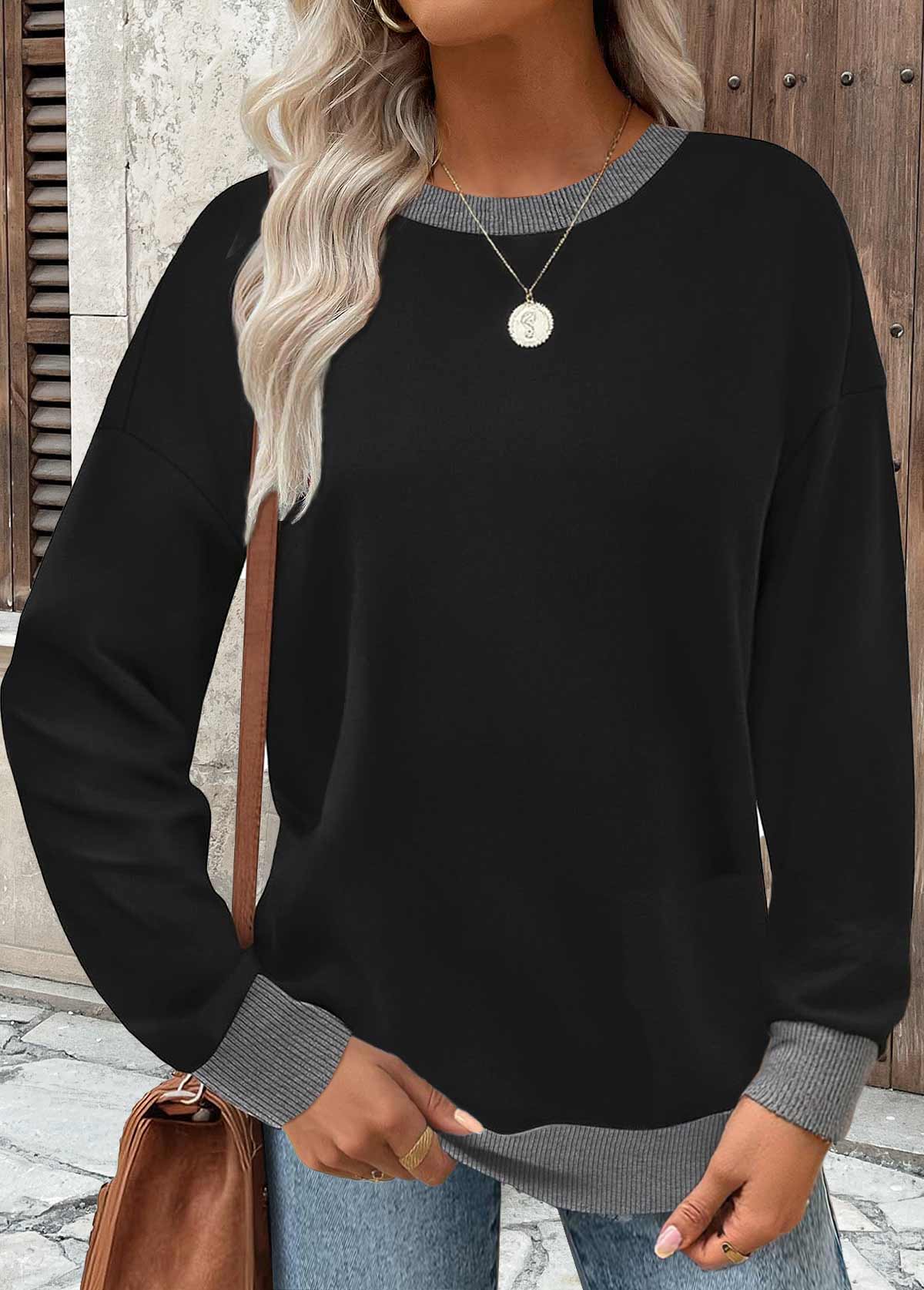 Sudadera Negra Cubre Abdomen