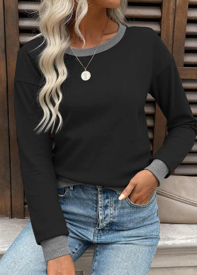 Sudadera Negra Cubre Abdomen