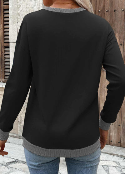 Sudadera Negra Cubre Abdomen