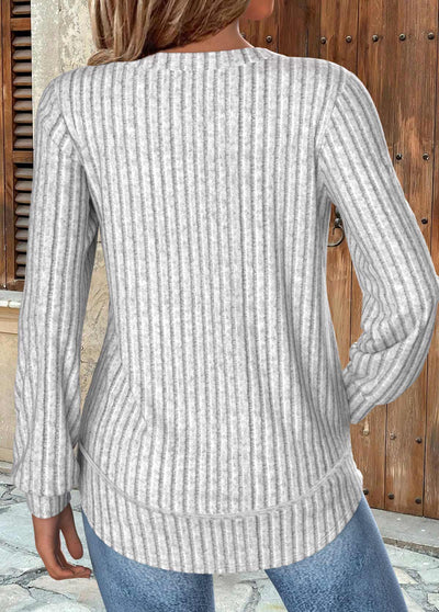 Sudadera Larga Túnica Mujer – Gris Claro