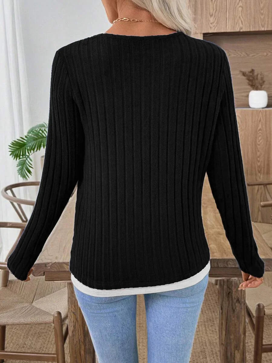 Camiseta Casual de Cuello en V para Hombre – Estilo Informal y Cómodo