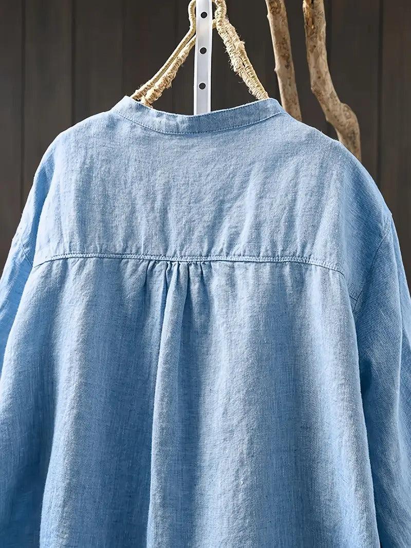Camisas de Algodón y Lino para Mujeres