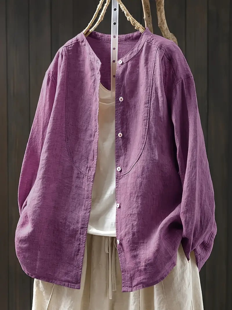 Camisas de Algodón y Lino para Mujeres