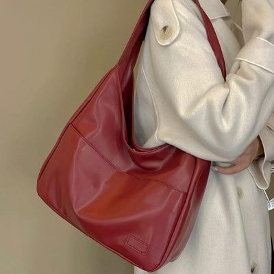 Bolso de cuero minimalista para el hombro