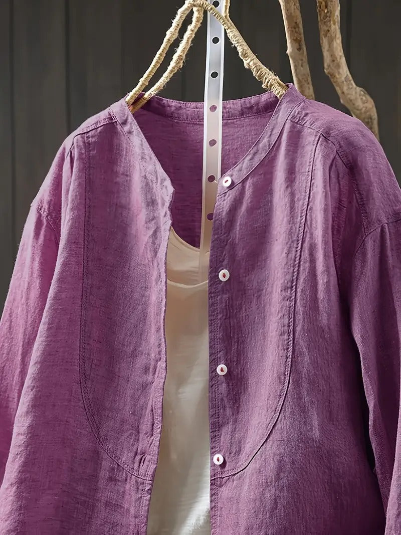 Camisas de Algodón y Lino para Mujeres
