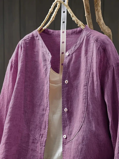 Camisas de Algodón y Lino para Mujeres