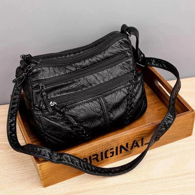 Bolso de cuero suave elegante
