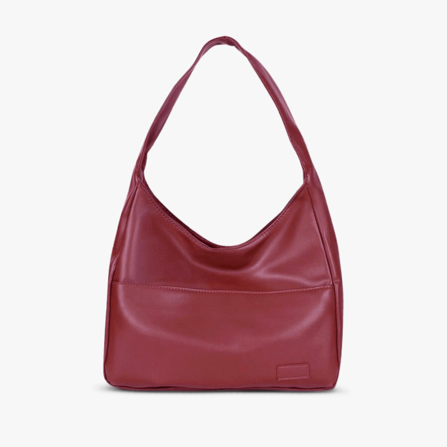 Bolso de cuero minimalista para el hombro
