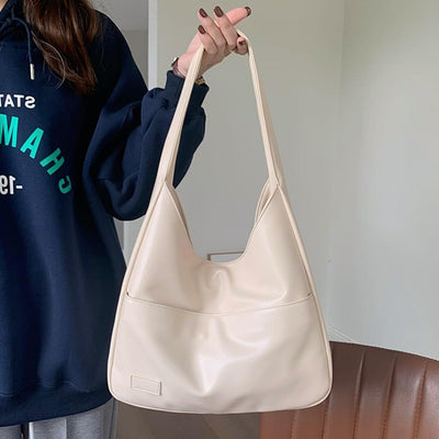 Bolso de cuero minimalista para el hombro