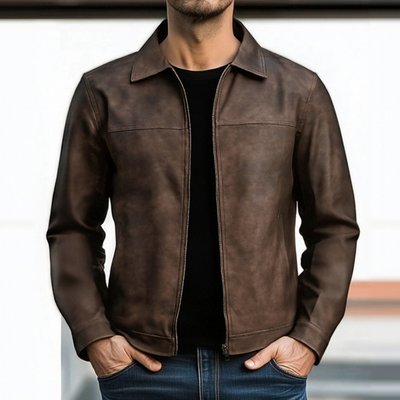 Chaqueta de Similcuero para Hombre – Elegancia Moderna y Duradera