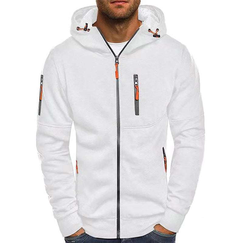 Sudadera con Capucha con Cremallera para Hombre - Estilo y Confort