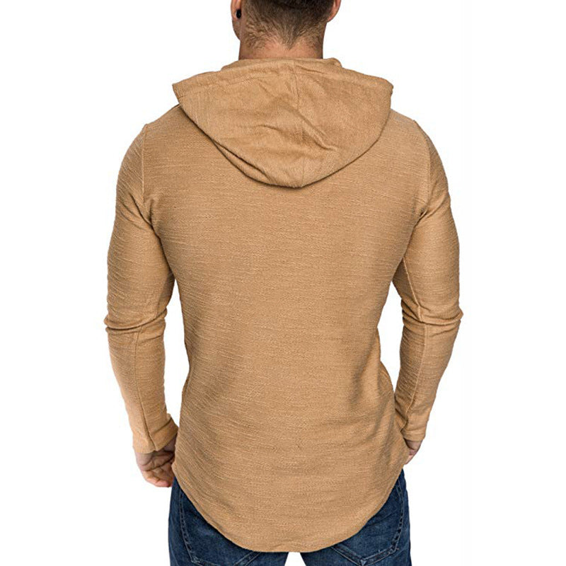 Sudadera con Capucha Hombre Ligera y Transpirable - Estilo y Confort