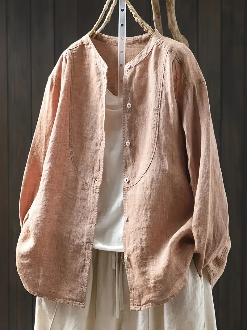 Camisas de Algodón y Lino para Mujeres