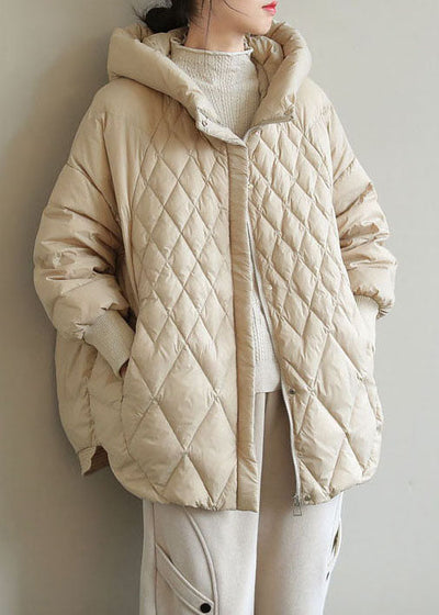 Abrigo casual de plumas para invierno