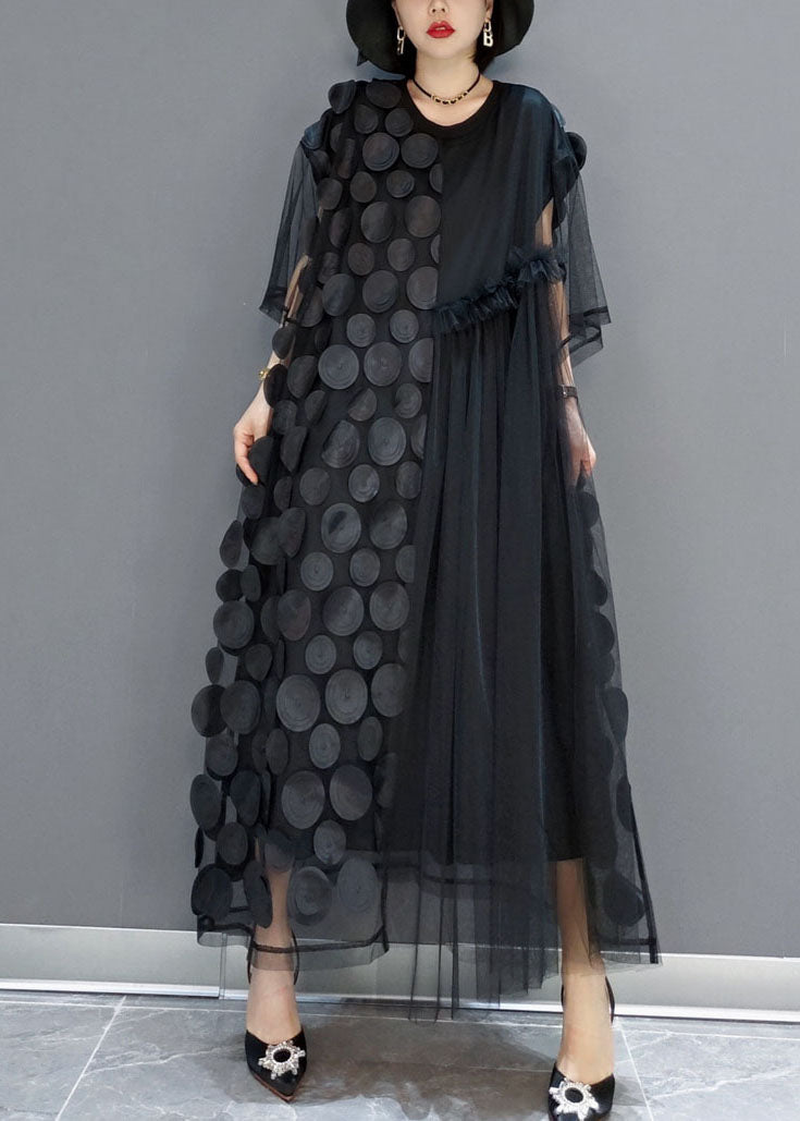 Vestido de fiesta tul asimétrico