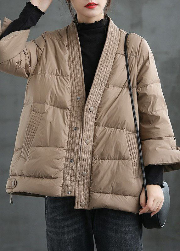 Chaqueta acolchada elegante con botones
