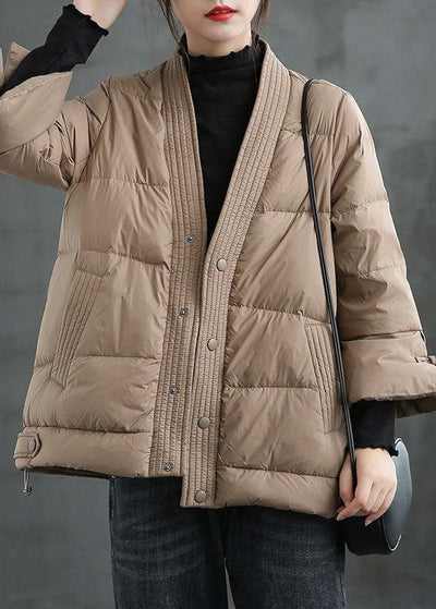 Chaqueta acolchada elegante con botones