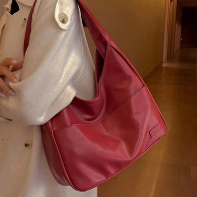 Bolso de cuero minimalista para el hombro