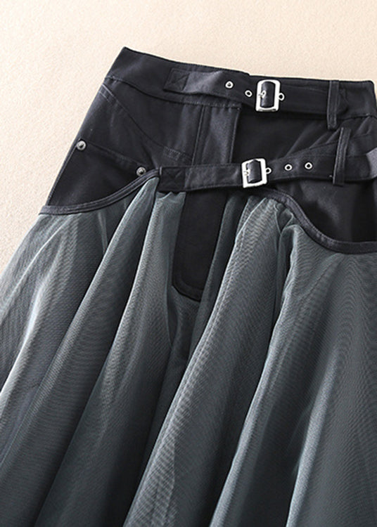 Faldas de tul con patchwork primaveral