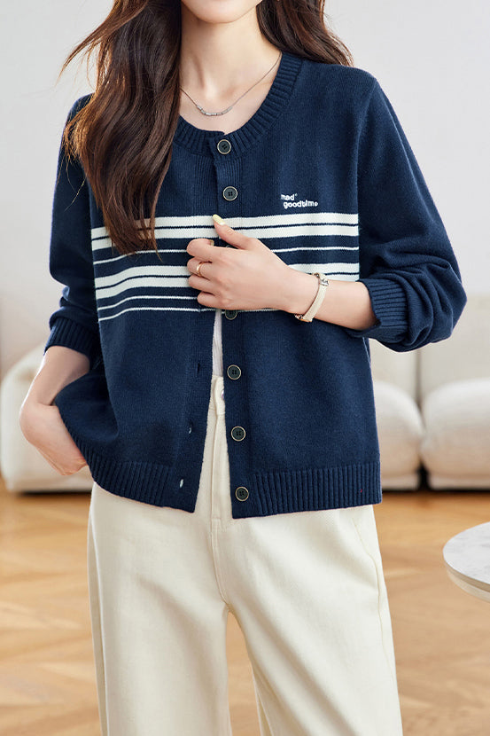 Cárdigan de punto casual para hombre – Estilo cómodo y moderno