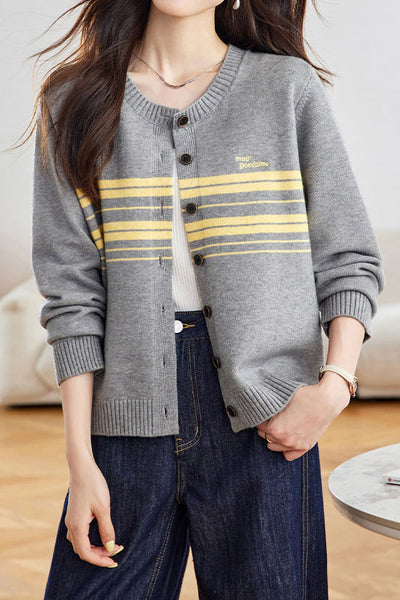 Cárdigan de punto casual para hombre – Estilo cómodo y moderno