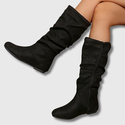 Botas elegantes hasta la pantorrilla para mujer - Confort y estilo chic