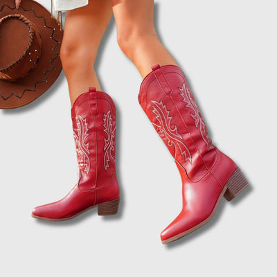 Botines Cowboy Mujer - Elegancia y Confort Chic