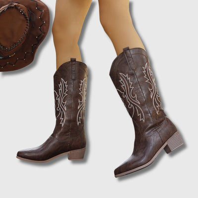 Botines Cowboy Mujer - Elegancia y Confort Chic