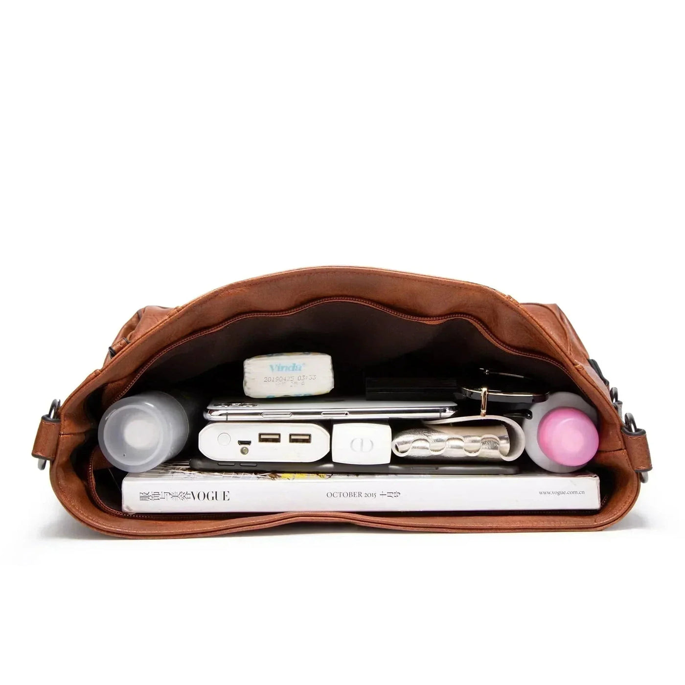 Bolso de cuero diario elegante