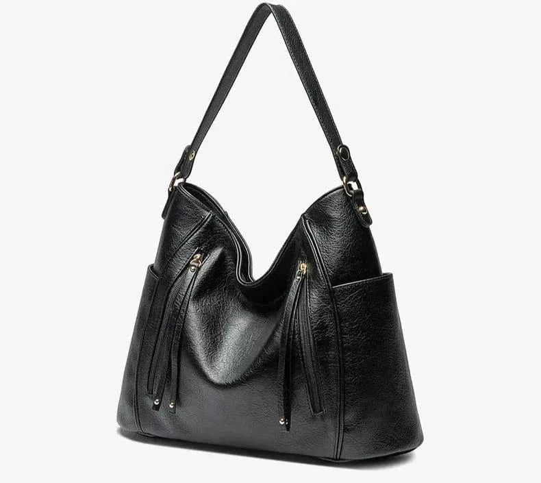 Bolso de cuero para el hombro con estilo