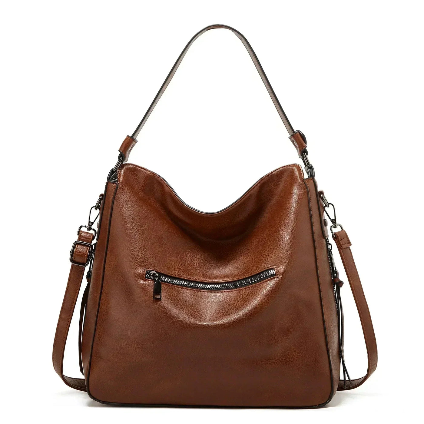 Bolso de cuero elegante y práctico