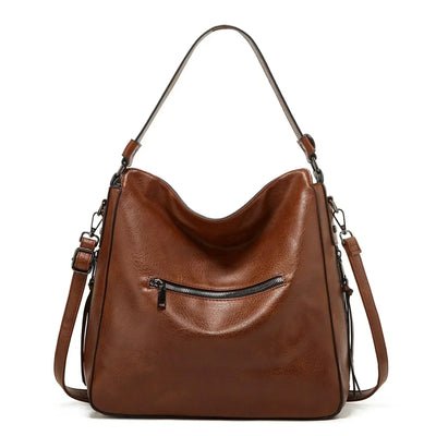Bolso de cuero elegante y práctico