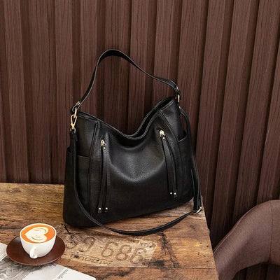 Bolso de cuero para el hombro con estilo