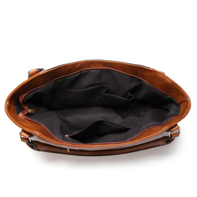 Bolso tote de cuero elegante